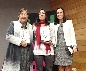 La yudoca Mónica Merenciano recibe el premio Isabel Ferrer