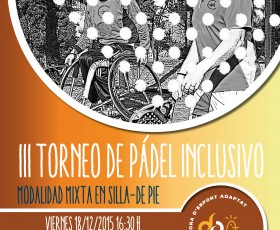 La Cátedra organiza la tercera edición del Torneo de Pádel Inclusivo