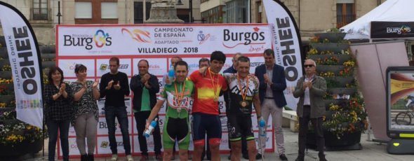 Doblete para Maurice Eckhard y  Rosana López en el Campeonato de España de Ciclismo Adaptado