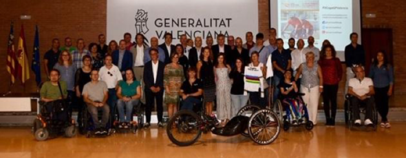 La Cátedra Divina Pastora de Deporte Adaptado, en el II Gran Premio de Valencia-Copa de España ciclismo adaptado